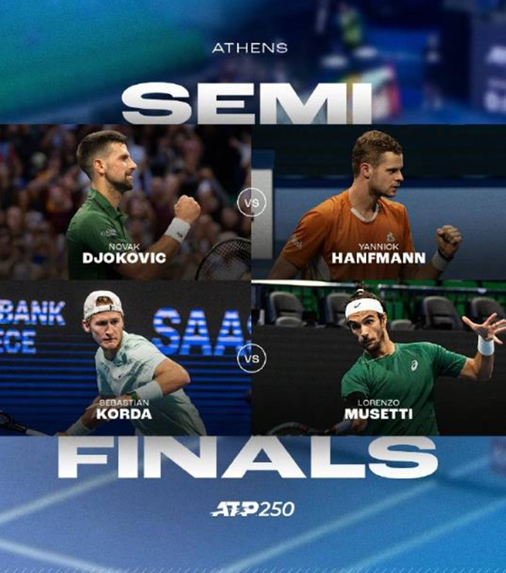 年终总决赛横扫蒙特卡洛大师赛，德约科维奇统治全场